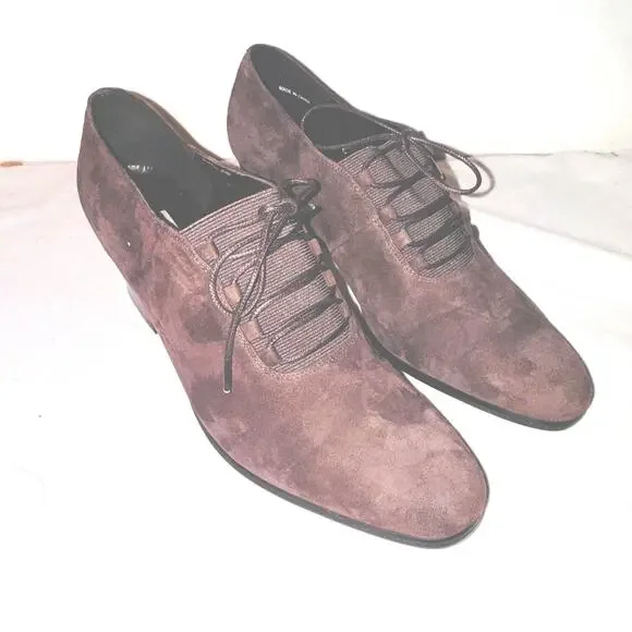 Lord & Taylor Shoes | Lord & Taylor Gray Suede Leather Lace Up Oxford Heels Shoes 8.5 | Color: Gray | Size: 8.5 | Oncenewvintage's Closet Lord & Taylor Shoes | Lord & Taylor Gray Suede Leather Lace Up Oxford Heels Shoes 8.5 | Color: Gray | Size: 8.5 | Oncenewvintage's Closet